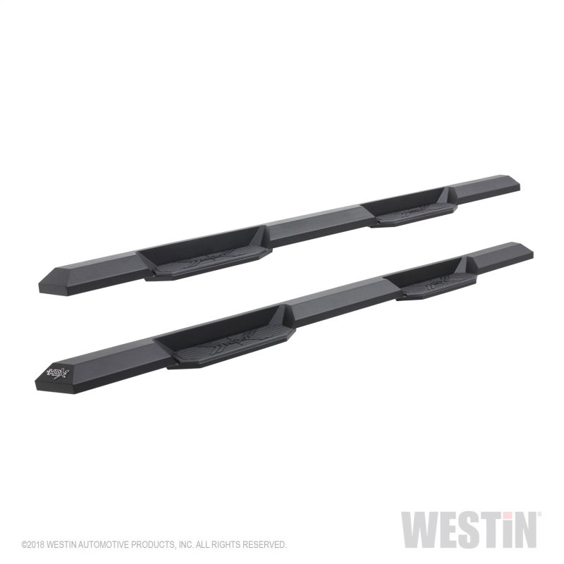 Westin 2019 Chevrolet Silverado/Sierra 1500 Crew Cab Xtreme Nerf Step Bars - Textured Black - eliteracefab.com