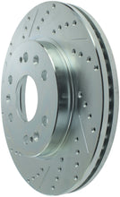 Load image into Gallery viewer, StopTech Select Sport 07-11 GM Silverado 1500 Slotted and Drilled Right Front Rotor - eliteracefab.com