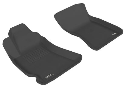 3D MAXpider 2009-2013 Subaru Forester Kagu 1st Row Floormat - Black 3D MAXpider