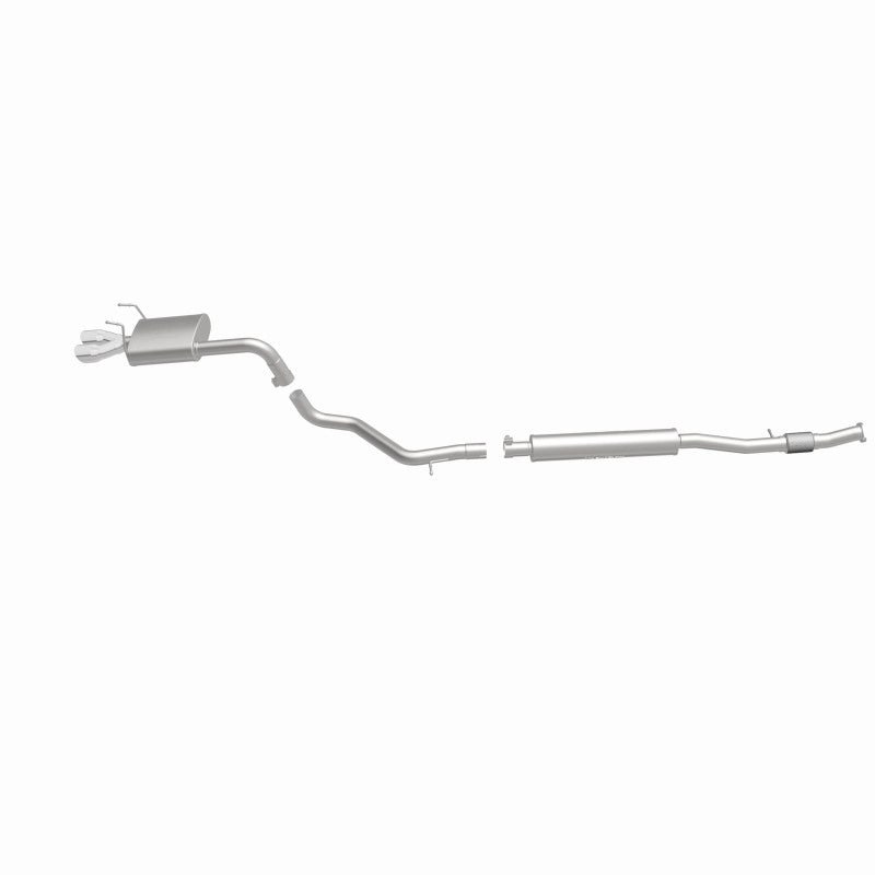 MagnaFlow 12 Fiat 500 L4 1.4L Single Straight D/S Rear Exit SS Catback Perf Exhaust Magnaflow