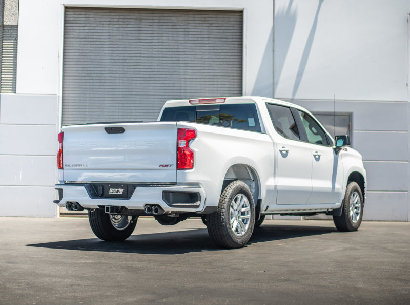 Borla 2019 Chevrolet Silverado 1500 6.2 w/ 147in WB 2.75in S-Type Catback Exhaust -Carbon Fiber Tips - eliteracefab.com