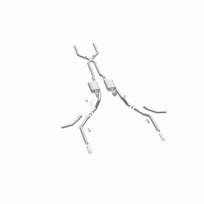 MagnaFlow 65-68 Chevy Impala All V8 Multiple Exit Options Crossmember-Back Perf Exhaust Magnaflow