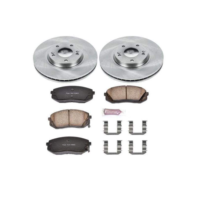 Power Stop 10-15 Hyundai Tucson Front Autospecialty Brake Kit - eliteracefab.com