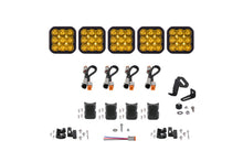 Load image into Gallery viewer, Diode Dynamics SS5 Sport Universal CrossLink 5-Pod Lightbar - Yellow Driving