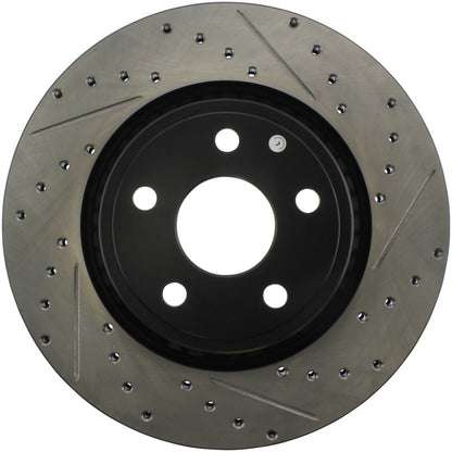 StopTech 11-12 Dodge Durango Sport Drilled & Slotted Front Driver-Side Brake Rotor Stoptech