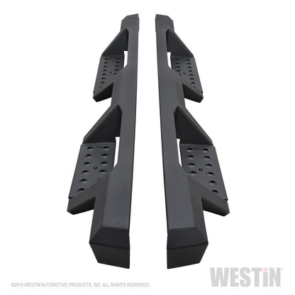 Westin HDX 05-20 Toyota Tacoma Drop Nerf Step Bars - Txt Black - eliteracefab.com