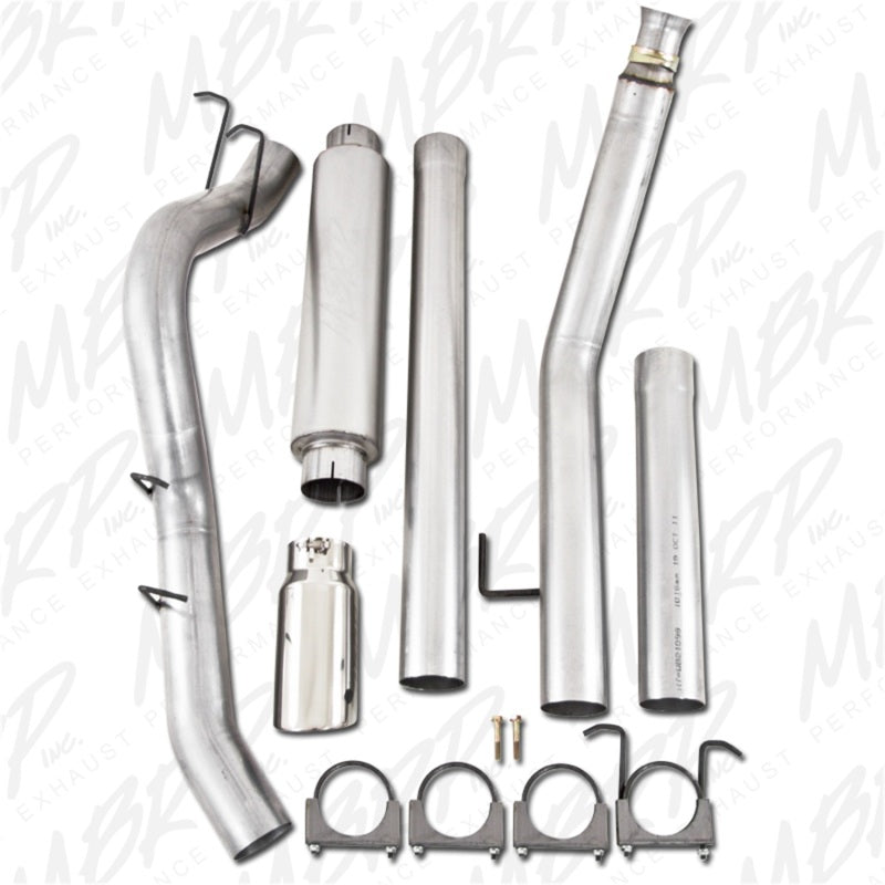 MBRP 1994-2002 Dodge 2500/3500 Cummins Turbo Back Single Side (94-97 Hanger HG6100 req.) - eliteracefab.com