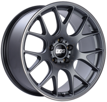 Load image into Gallery viewer, BBS CH-R 19x9.5 5x120 ET35 Satin Titanium Polished Rim Protector Wheel -82mm PFS/Clip Required - eliteracefab.com