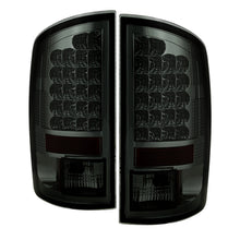 Load image into Gallery viewer, Spyder Dodge Ram 02-06 1500/Ram 2500/3500 03-06 LED Style Tail Lights Smoke ALT-YD-DRAM02-LED-SM - eliteracefab.com