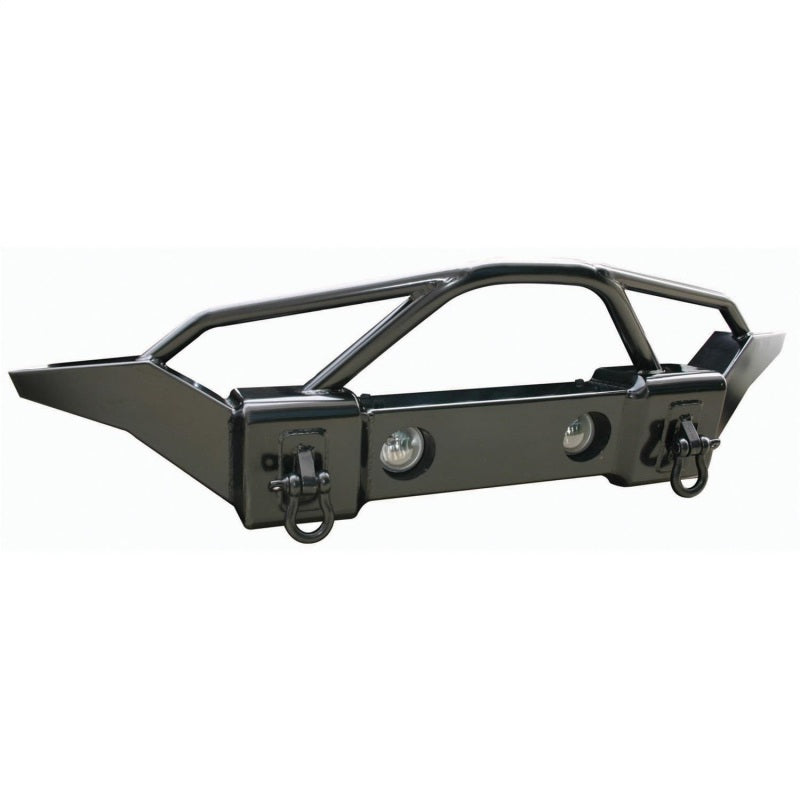 Rampage 2007-2018 Jeep Wrangler(JK) Recovery Bumper Front - Black - eliteracefab.com