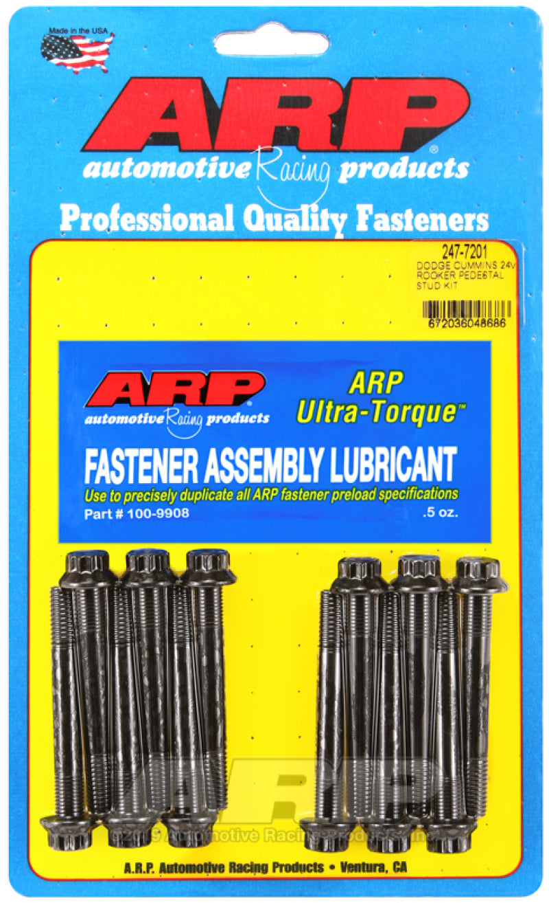 ARP Dodge Cummins 24V Rocker Pedestal Rocker Stud Kit ARP