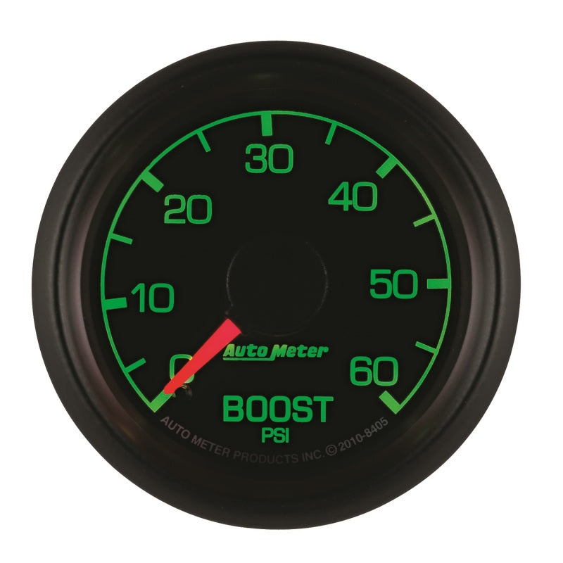 AutoMeter GAUGE; BOOST; 2 1/16in.; 60PSI; MECHANICAL; FORD FACTORY MATCH Ford 1999-2007 - eliteracefab.com