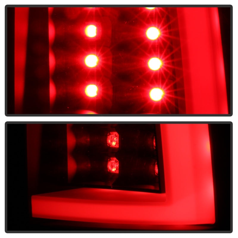 Spyder 03-06 Chevy Silverado - (Does Not Fit Stepside) LED Tail Lights - All Black ALT-YD-CS03V2-LED - eliteracefab.com