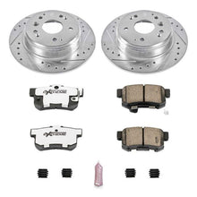 Load image into Gallery viewer, Power Stop 04-08 Acura TL Rear Z26 Street Warrior Brake Kit - eliteracefab.com