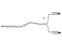 Load image into Gallery viewer, aFe Takeda Exhaust 304SS Dual Cat-Back w/ Black Tips 13-17 Honda Accord LX/EX/EX-L Sedan L4 2.4L - eliteracefab.com