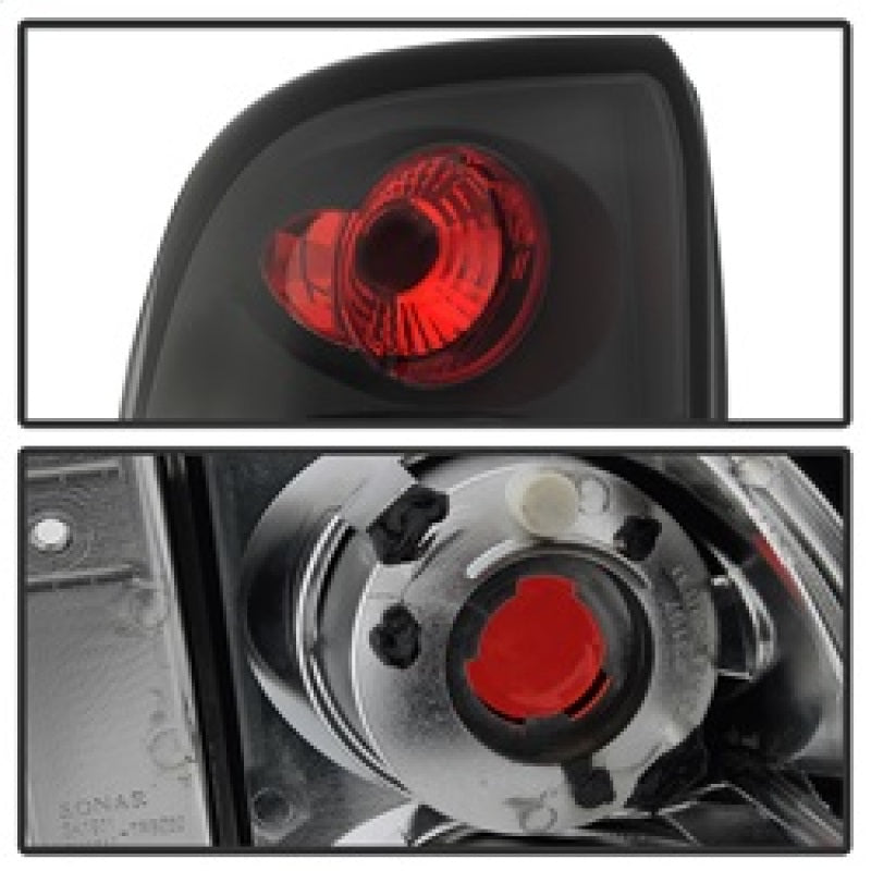 Spyder Chevy TrailBlazer 02-09 Euro Style Tail Lights Black ALT-YD-CTB02-BK - eliteracefab.com