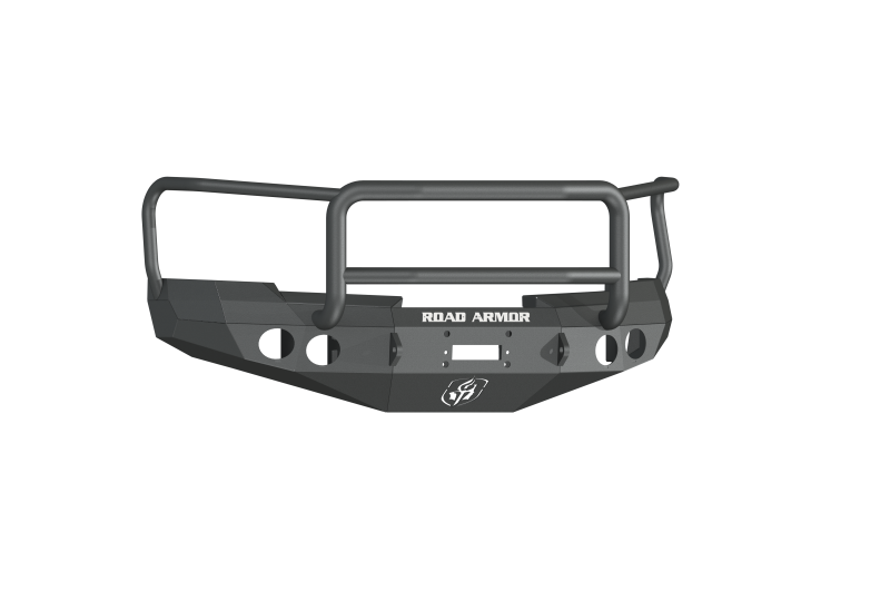 Road Armor 08-13 Chevy 1500 Stealth Front Winch Bumper w/Lonestar Guard - Tex Blk Road Armor