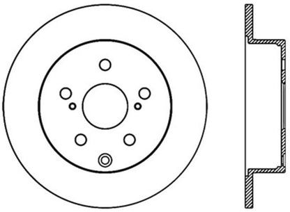 StopTech Sport Drilled & Slotted Rotor - Rear Left - eliteracefab.com