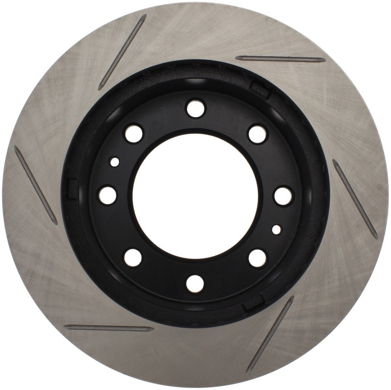 StopTech Power Slot 02-04 Avalance 2500 w/ 2in Raise Front Left Slotted Rotor Stoptech