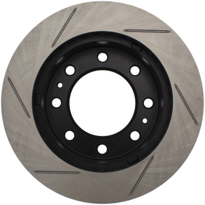 StopTech Power Slot 02-04 Avalance 2500 w/ 2in Raise Front Left Slotted Rotor Stoptech