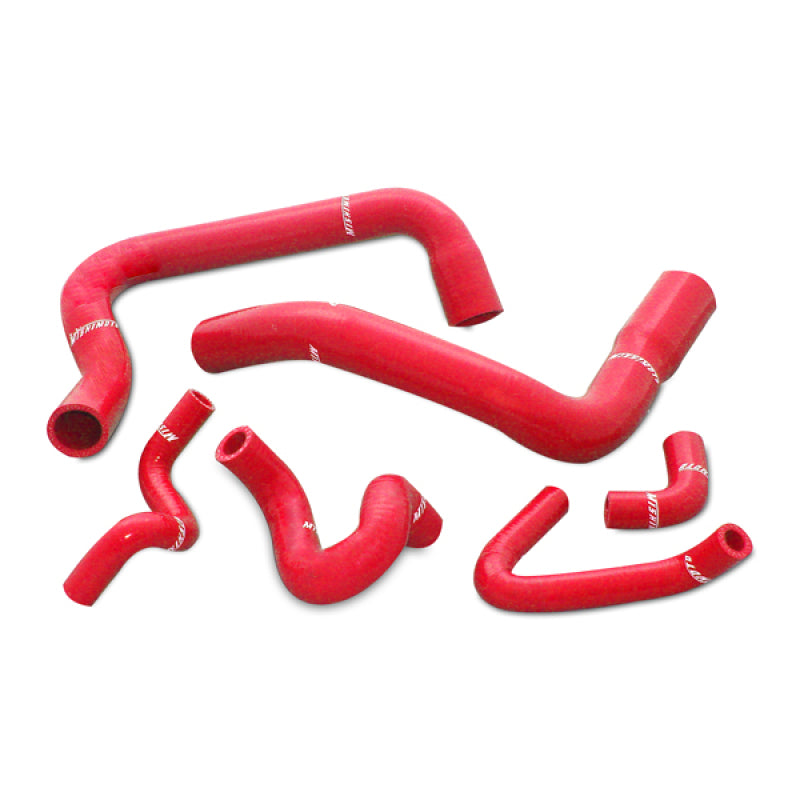 Mishimoto 86-93 Ford Mustang Black Silicone Hose Kit - eliteracefab.com