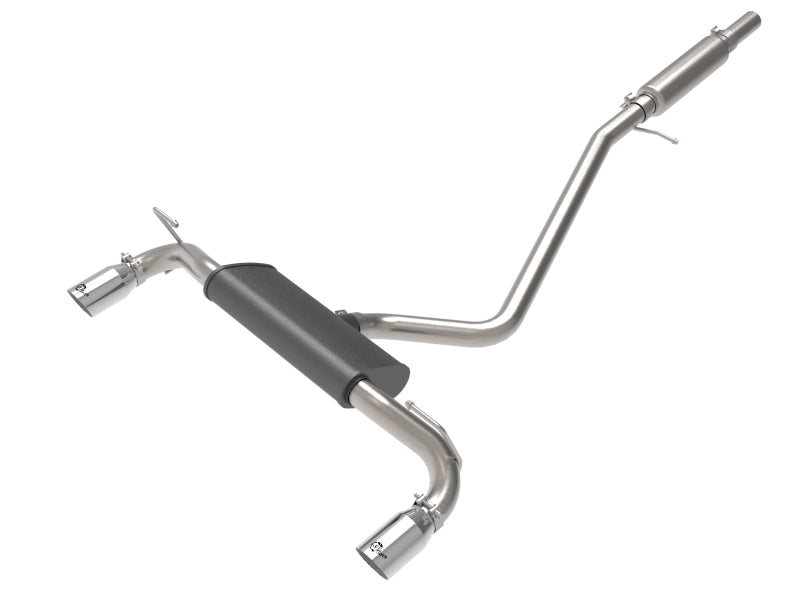 aFe Ford Bronco Sport 21-22 L3-1.5L (t)/L4-2.0L (t) Vulcan Cat-Back Exhaust System-Polished Tips aFe