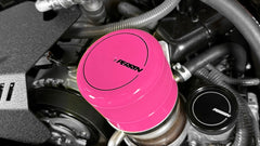 Perrin 2015+ Subaru WRX/STI Oil Filter Cover - Hyper Pink - eliteracefab.com