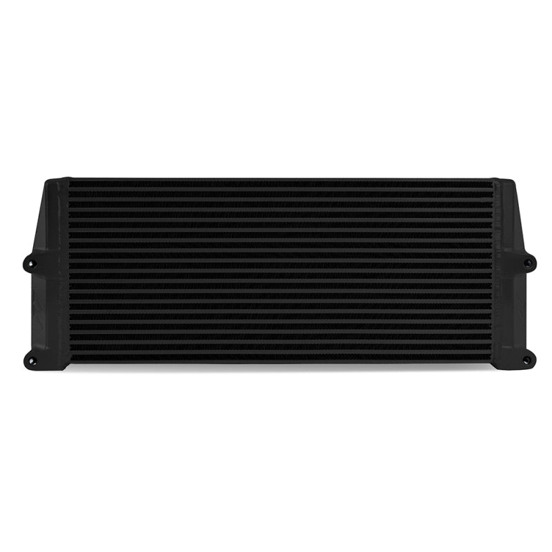 Mishimoto Heavy-Duty Oil Cooler - 17in. Same-Side Outlets - Black - eliteracefab.com