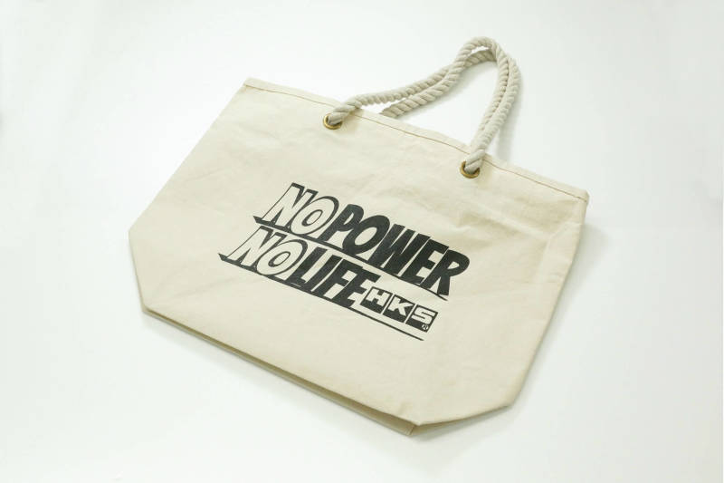 HKS No Power No Life Canvas Tote Bag - eliteracefab.com