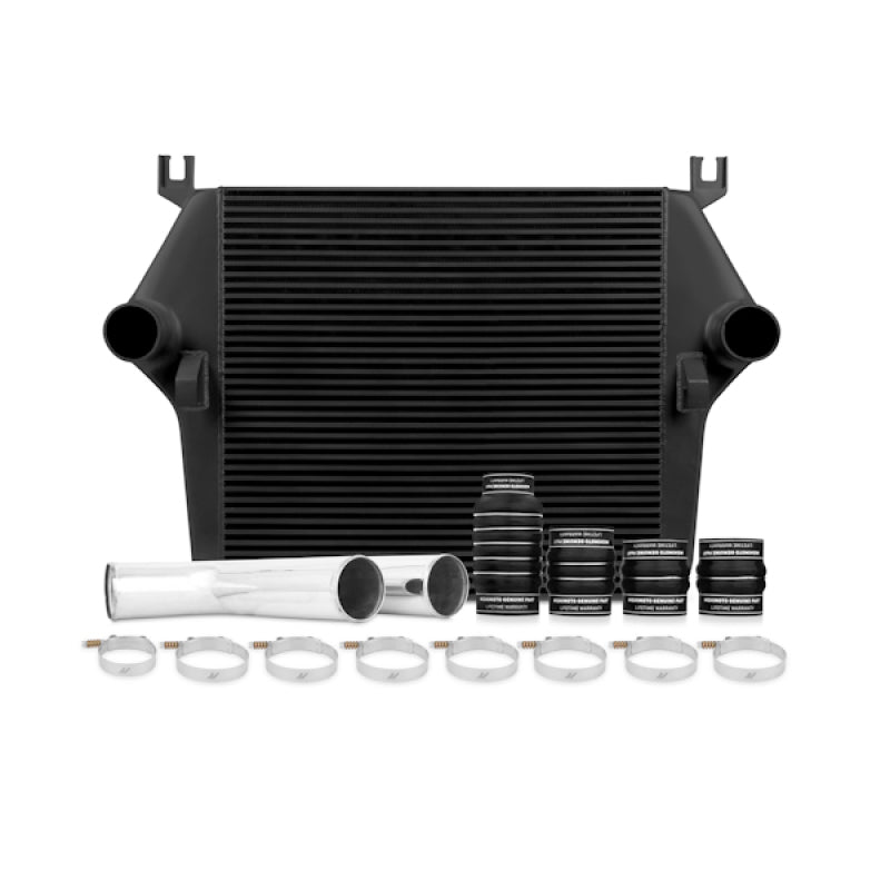 Mishimoto 07.5-09 Dodge 6.7L Cummins Intercooler Kit w/ Pipes (Black) Mishimoto