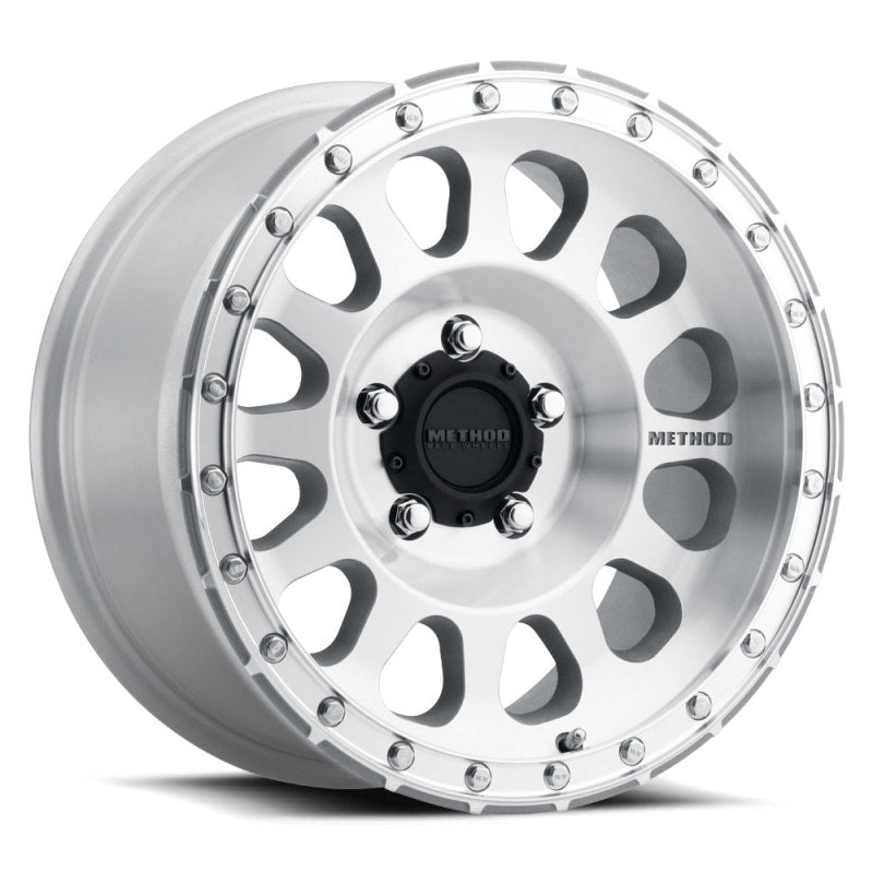 Method MR315 17x9 -12mm Offset 5x5 71.5mm CB Machined/Clear Coat Wheel - eliteracefab.com