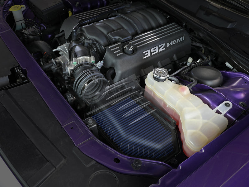 aFe MagnumFORCE Intake Super Stock Pro 5R Media Dodge Challenger 15-20 V6-3.6L/V8-5.7L/6.4L/6.2L - eliteracefab.com