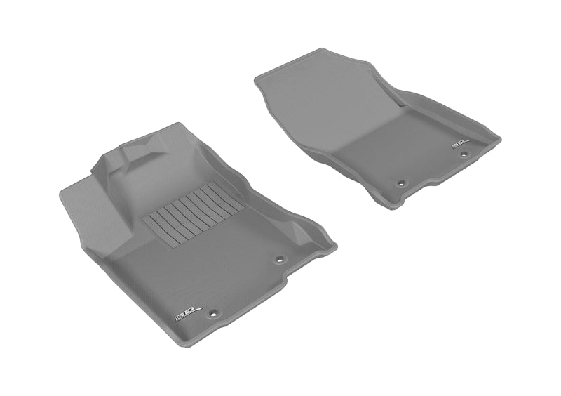 3D MAXpider 2015-2020 Lexus NX/NX Hybrid Kagu 1st Row Floormat - Gray - eliteracefab.com