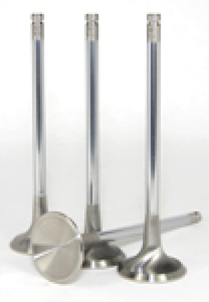 GSC P-D 4B11T 23-8N Chrome Polished Exhaust Valve - 30mm Head (+1mm) - SET 8 - eliteracefab.com