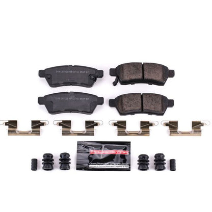 Power Stop 05-19 Nissan Frontier Rear Z23 Evolution Sport Brake Pads w/Hardware PowerStop