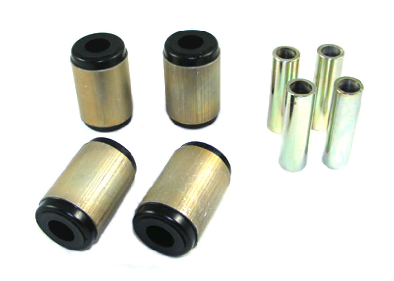 Whiteline Plus 10/83-4/93 Toyota Supra Front Control Arm - Lower Inner Front & Rear Bushing Kit - eliteracefab.com