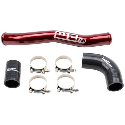 Wehrli 2020+ Chevrolet 6.6L L5P Duramax Upper Coolant Pipe - WCFab Red Wehrli