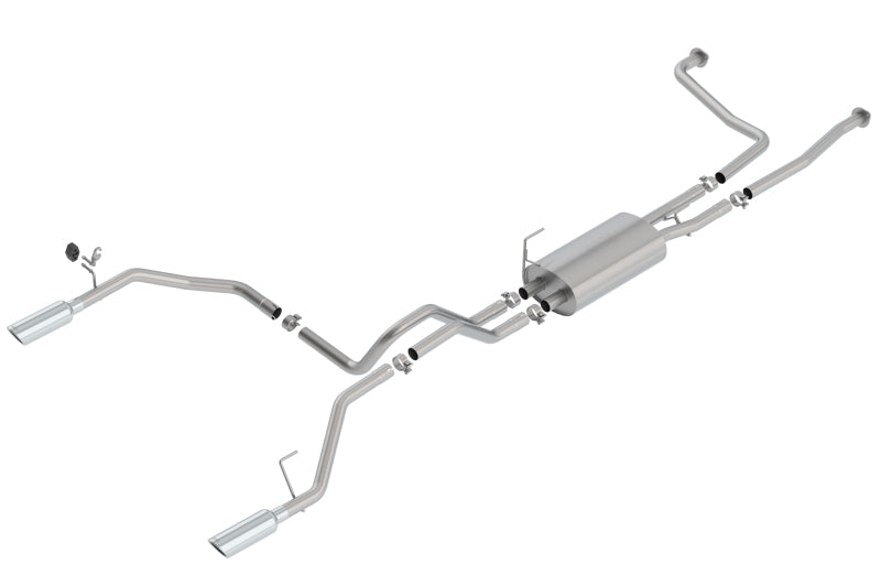 Borla 16-19 Nissan Titan 5.6L V8 2WD/4WD S-Type Catback Exhaust - eliteracefab.com