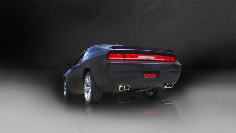 Corsa 11-13 Dodge Challenger R/T 5.7L V8 Polished Xtreme Cat-Back Exhaust - eliteracefab.com