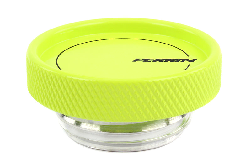 Perrin Subaru BRZ / Scion FR-S Neon Yellow Oil Cap - eliteracefab.com