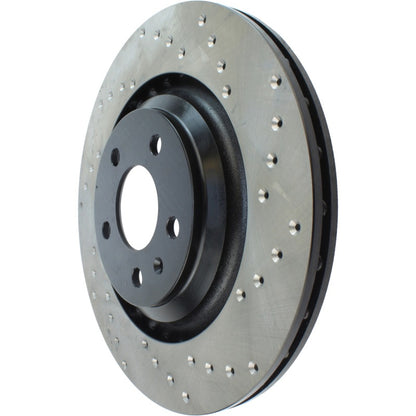 StopTech 07-10 Audi S6 Drilled Left Rear CRYO Rotor Stoptech
