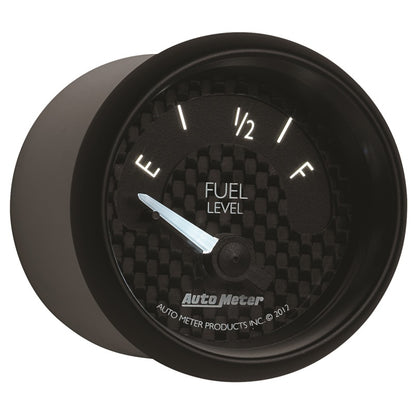 Autometer GT Series 52mm Short Sweep Electronic 73-10 ohms Fuel Level (For most Ford and Chrysler) 8015