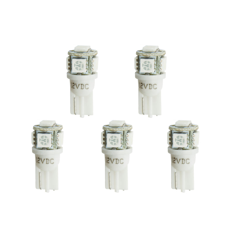 Autometer LED Light Bulb Replacement - White 5 Pack 3288-K