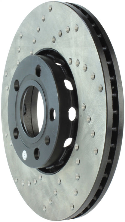 StopTech 96-7/04 Audi A4 / 95-01 A6 / 7/98-05 VW Passat Right Front Drilled Rotor Stoptech