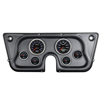 Autometer Cobalt 67-72 Chevy Truck C/K/K5/Suburban Dash Kit 6pc Tach/MPH/Fuel/Oil/WTMP/Volt 7032-CB