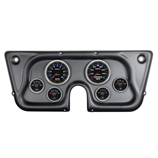 Autometer Cobalt 67-72 Chevy Truck C/K/K5/Suburban Dash Kit 6pc Tach/MPH/Fuel/Oil/WTMP/Volt 7032-CB