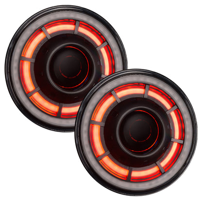 Oracle Oculus 7in ColorSHIFT Bi-LED Projector Headlights for Jeep Wrangler JK - eliteracefab.com