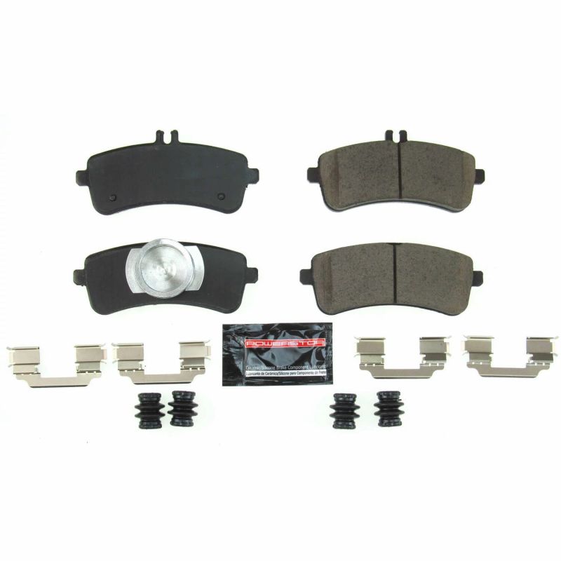 Power Stop 15-18 Mercedes-Benz S63 AMG Rear Z23 Evolution Sport Brake Pads w/Hardware PowerStop