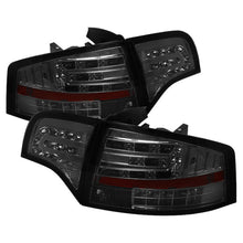 Load image into Gallery viewer, Spyder Audi A4 4Dr 06-08 LED Tail Lights Smoke ALT-YD-AA406-G2-LED-SM - eliteracefab.com