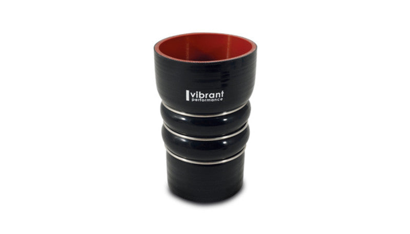 Vibrant Performance CAC Transition Hose Coupler, Hose ID - 4.00in x 3.00in, Silicone Intake/Boost/Cooling Plumbing - Part 11866